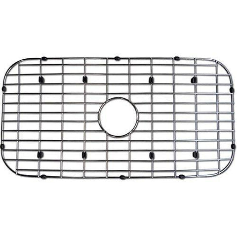 Top azhara azmlus773bg signature stainless kitchen sink grid stainless steel