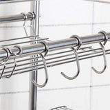Heavy duty kitchen single sink storage rack dish rack spoon shovel chopsticks storage rack kitchen small items rack