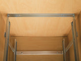 Exclusive rev a shelf 5wb2 0918 cr base cabinet pullout 2 tier wire basket reduced depth sink base accessories 9 w x 18 d inches