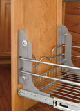 Discover the rev a shelf 5wb2 0918 cr base cabinet pullout 2 tier wire basket reduced depth sink base accessories 9 w x 18 d inches