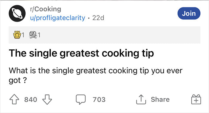 Someone Asked “What Is The Single Greatest Cooking Tip You Ever Got?”, And 53 People Delivered