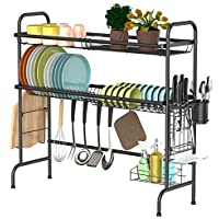 Warmfill Stainless Steel 2 Tier Over Sink Dish Drying Rack only $32.99