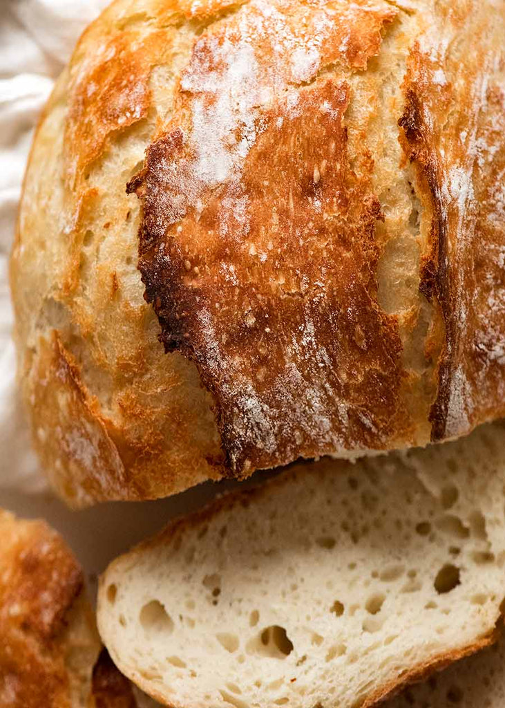 World’s Easiest Yeast Bread recipe – Artisan, NO KNEAD