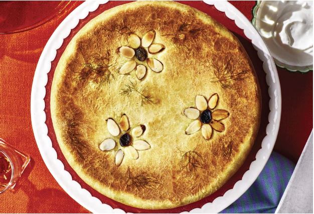 Spinach Pilaf Pie