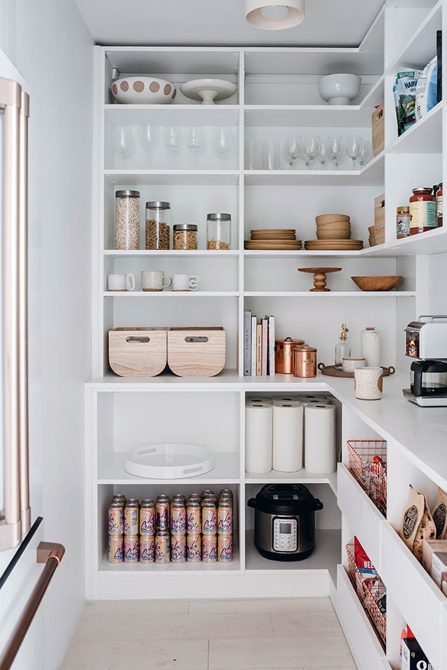 How to Organize A Pantry With Deep Shelves So You Can Actually See Everything
