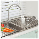 Roll Up Kitchen Sink Drying Rack 2-Pack for $24 + free shipping