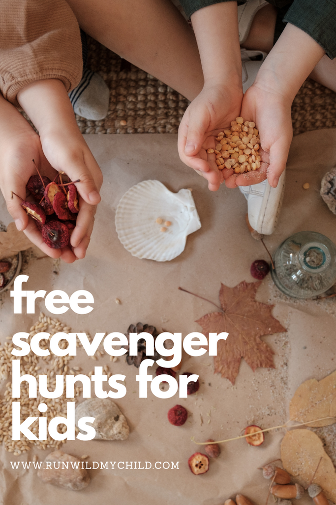 Free Outdoor Scavenger Hunts for Kids