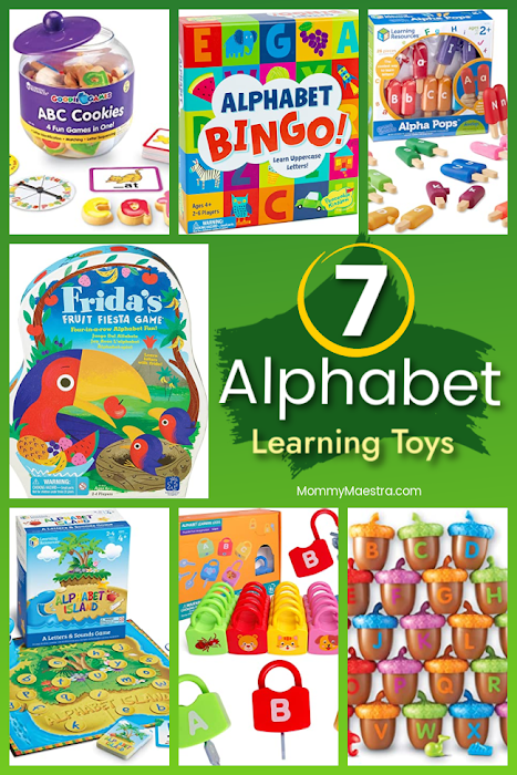 7 Alphabet Learning Toys
