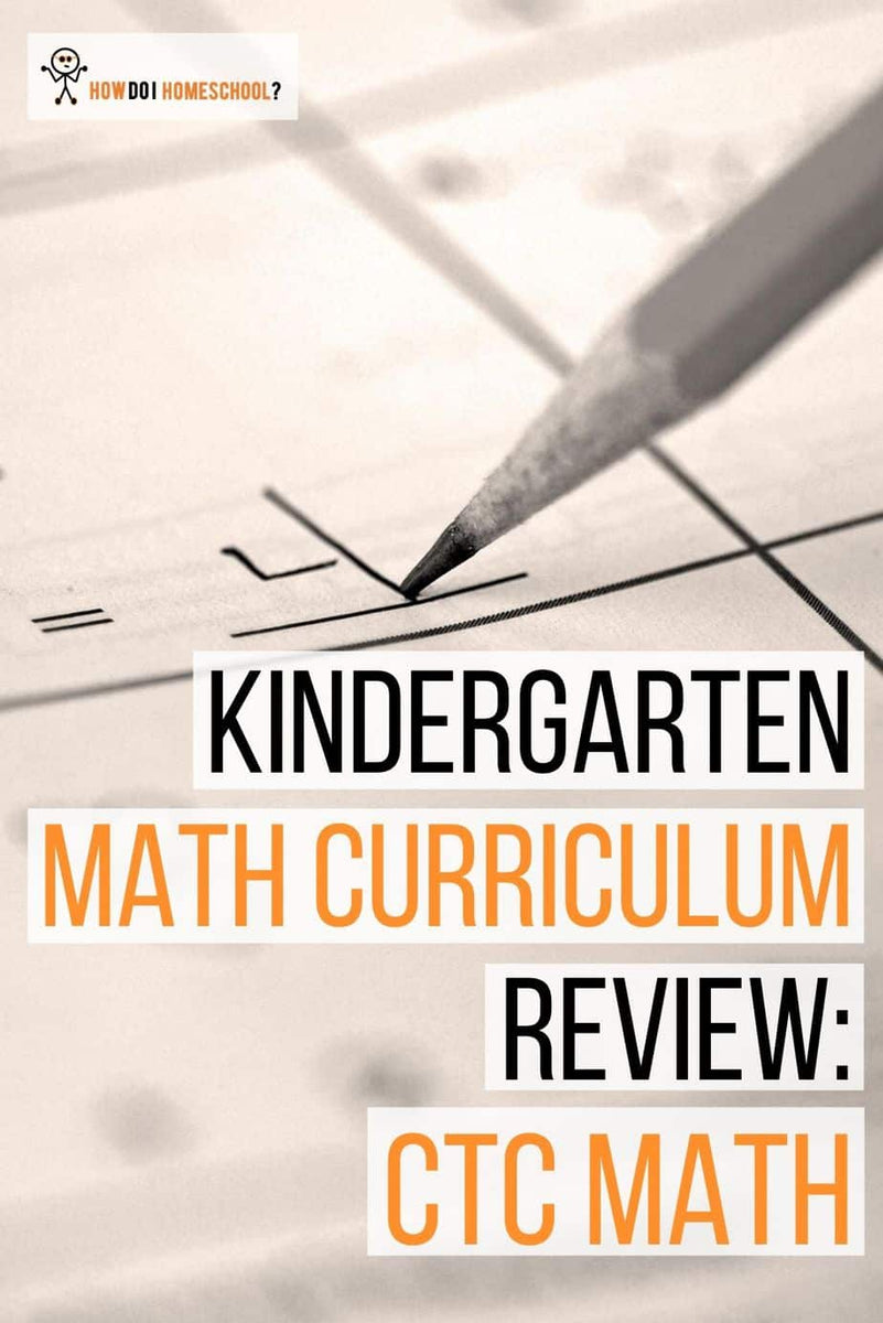 CTC Math Review: Kindergarten Curriculum – Central Array