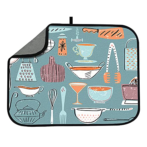 Best and Coolest 23 Reversible Dish Drying Mats