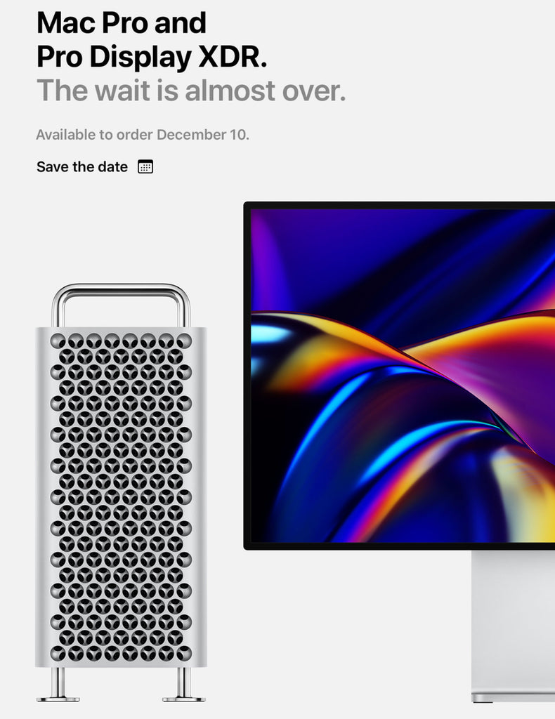 Apple’s Mac Pro, Pro Display XDR available to order Dec