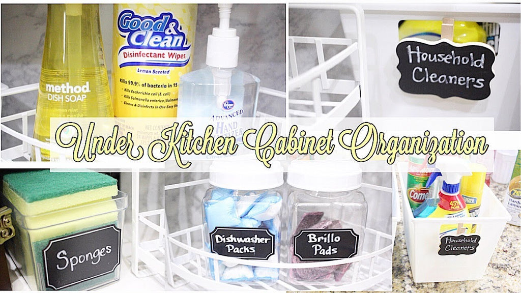 Hey Daisies! Today we're organizing underneath the kitchen sink