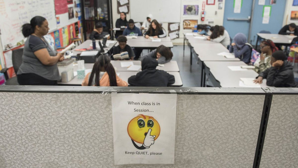 A tug-of-war over empty classrooms between a charter school and its host campus
