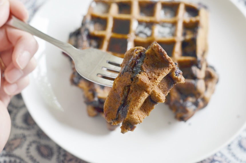 I’m sure you could improve the flavor of this recipe by adding butter or sugar or by using a refined gluten free flour, but if you are looking for a truly clean and the best tasting gluten free blueberry waffles recipe, I really do think you would...