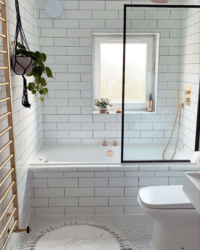 Bathroom of the Week: Ferren Gipson Upgrades Her London Loo (and Makes Room for the Laundry)