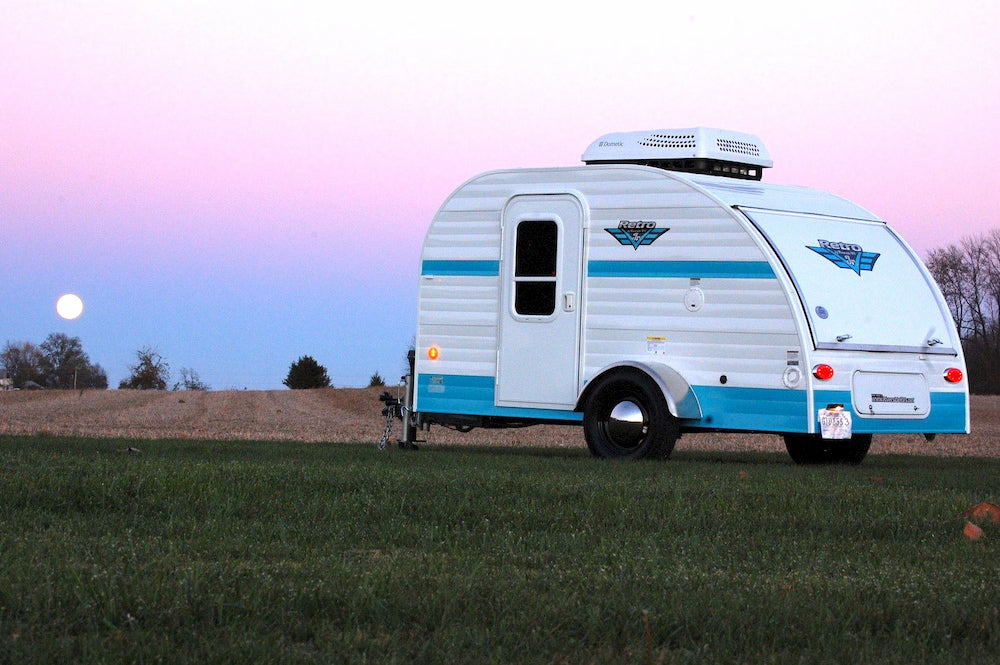 Camping enthusiasts adore a vintage camper