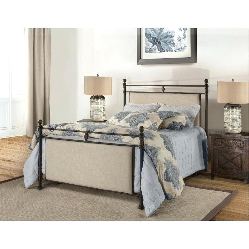 Excellent Iron Sleigh Bed