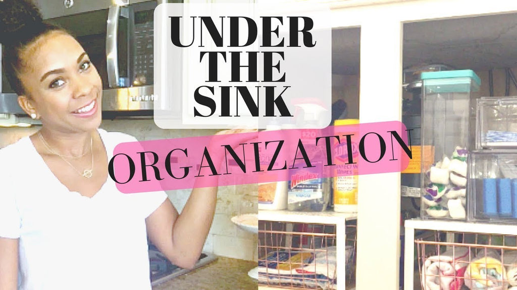 HEY FRIENDS! Today I am taking you under my kitchen sink to show you how I organize that space! Since we reach under the sink everyday we need to keep it ...