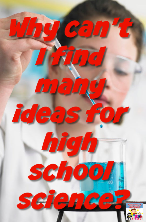 Why you don’t see high school science experiments