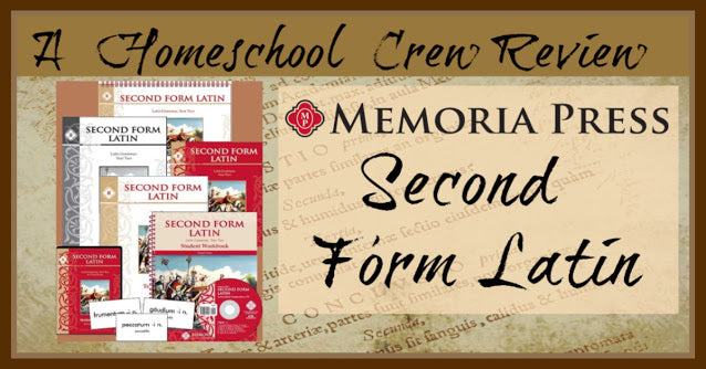 Second Form Latin (A Homeschool Crew Review)