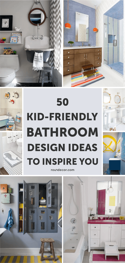 50 Kid-Friendly Bathroom Design Ideas to Inspire You