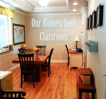 Clutter Free Homeschool Classroom