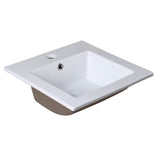 Save on fresca allier 16 white integrated sink with countertop