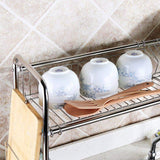 Selection 1208s stainless steel over sink drying rack dish drainer rack kitchen organizer single groove single layer